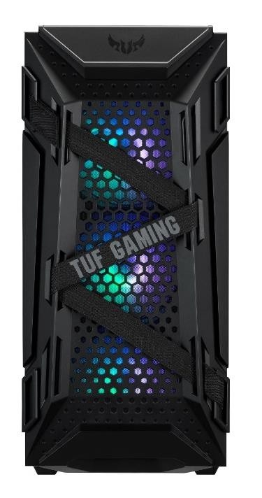 asus gabinete tuf gaming gt301 tuf gaming case blk argb fan